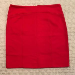 MICHAEL Michael Kors red mini skirt